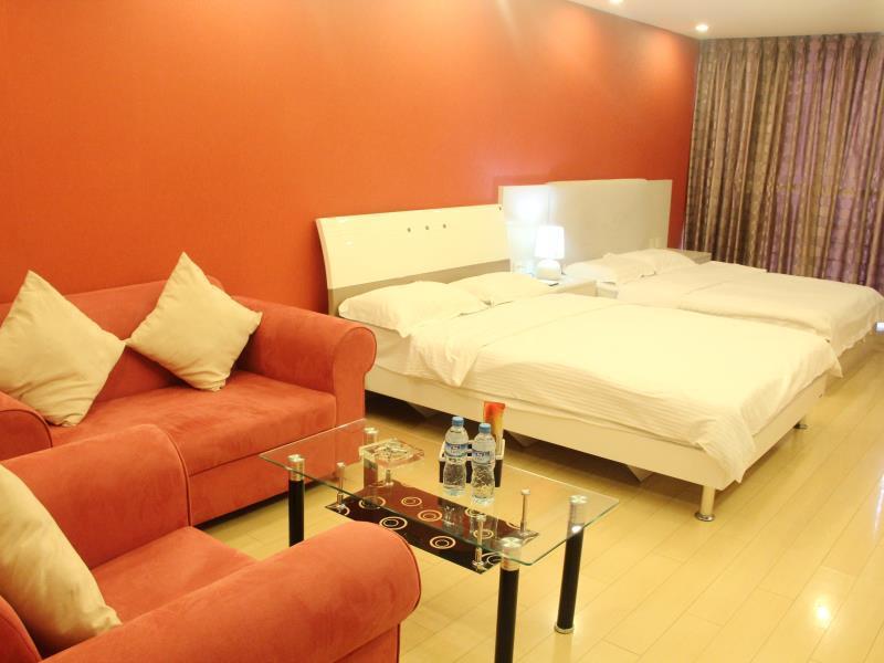 Hangzhou Dushangju Hotel Apartment Binjiang エクステリア 写真